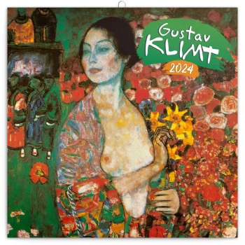   Falinaptár képes lemeznaptár 300x300mm, Gustav Klimt Realsystem 2024.