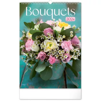 Falinaptár képes  330×460mm Bouquets  Realsystem 2024.