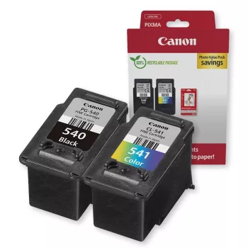   Canon PG-540Lx2 (2x11 ml) + CL-541XL (1x15 ml) + 50 lap GP501 10x15 fényes fotópapír Multipack