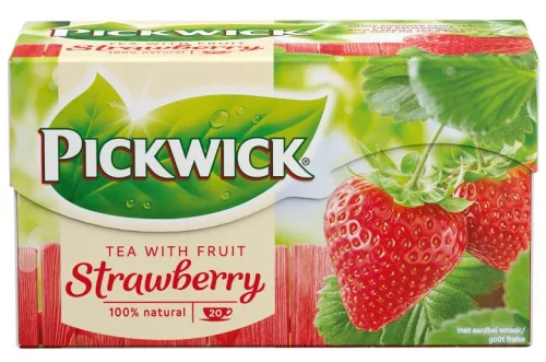Fekete tea 20x1,5 g Pickwick, eper