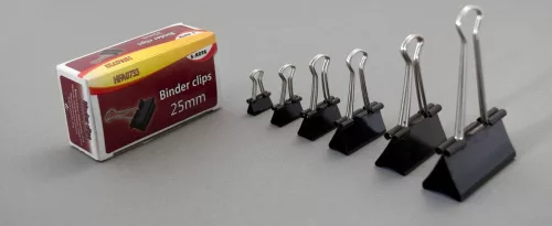 Binderkapocs 32mm, 12 db/doboz, Sakota