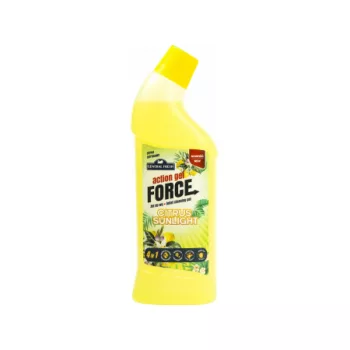 WC tisztító gél 1 liter Action Gel Force Citrus illat