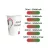 Pohár 320 ml papír 6 db/csomag mintás Ria-ria Hungária design