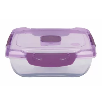  Ételtároló doboz 1 literes csatos és szelepes mikrós-fagyasztós_lányos színek