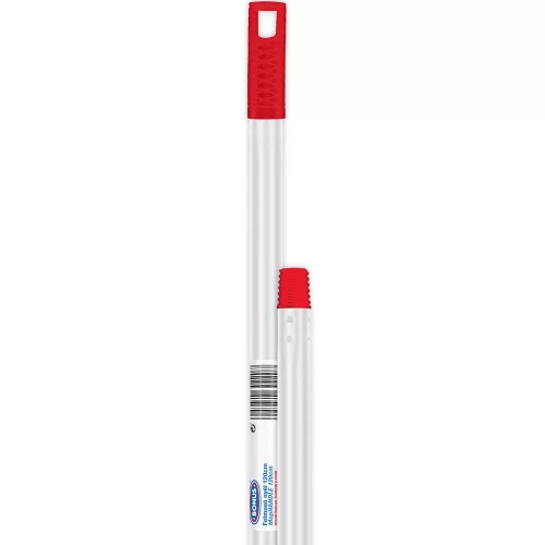 Felmosónyél / partvis nyél alumínium 120 cm menetes véggel Bonus_B207P piros