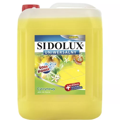 Általános tisztítószer 5 liter Sidolux Universal Soda Power Friss citrom