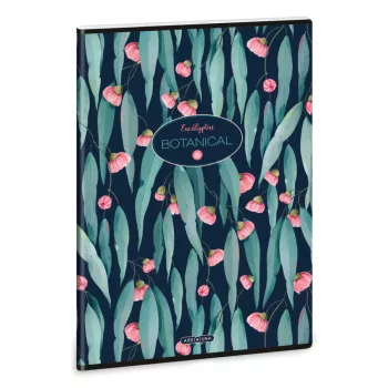   Füzet iskolai A4, 40lap, kockás Ars Una EUCALYPTUS (5253) 23  10db/csomag