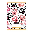 Füzet, A5, sima, 20-32, Cuki minták, 16 db/csomag Nebulo