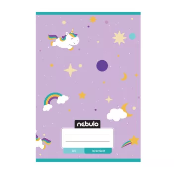 Füzet, A5, lecke, 20-32, Mix minták, 16 db/csomag Nebulo