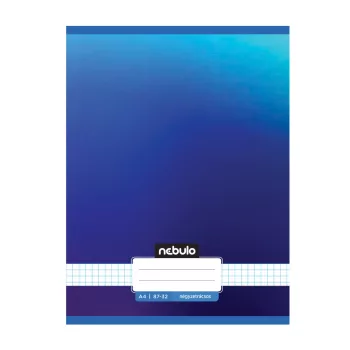   Füzet, A4, kockás, 87-32, Monochrome és Gradient minták II., 12 db/csomag Nebulo