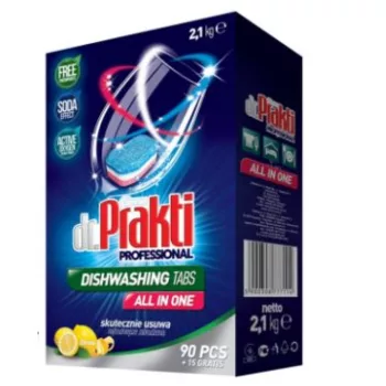 Mosogatógép tabletta 90 db/ doboz All in One Dr.Prakti