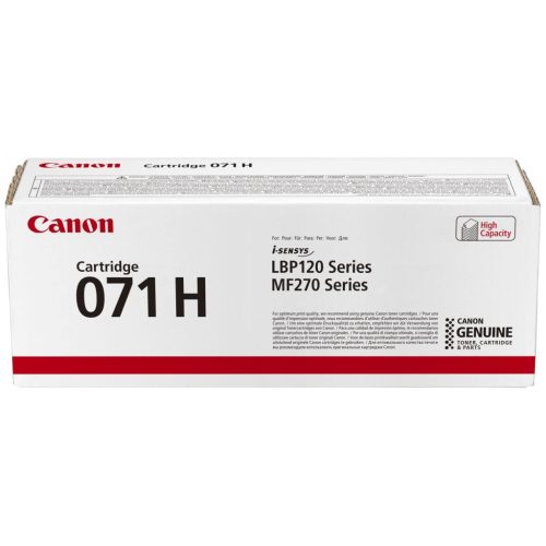 Canon CRG071H Toner Black 2.500 oldal kapacitás