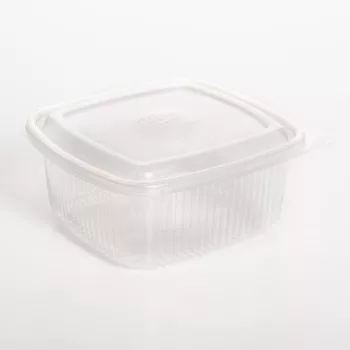 Doboz szögletes PP 750 ml fehér 50 db/csomag