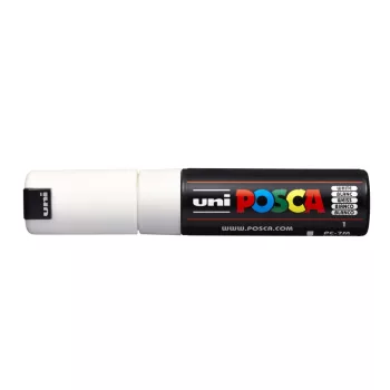 Dekormarker 4,5-5,5mm, Uni Posca PC-7M fehér