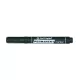 Permanent marker CENTROPEN 8576 vágott végű, 1-4,6 mm, fekete