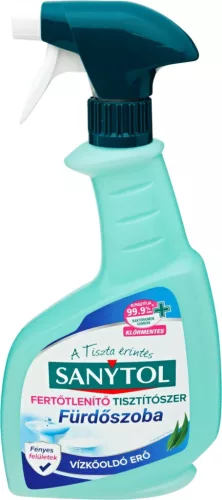 Fürdőszobai tisztítószer szórófejes 500 ml Sanytol