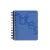 Spirálfüzet A/4 140 lap PP borító kék Donau kockás