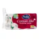 Toalettpapír 3 rétegű kistekercses 100% cellulóz 180 lap/16 tekercs/csomag Premium Cotton Like Boni Perfex hófehér