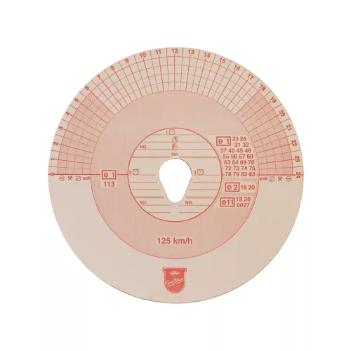 Tachográf korong digitális BLUE2 125km/h