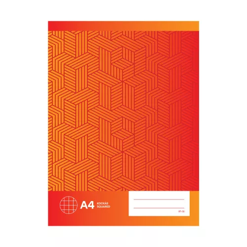 Füzet iskolai A4, 32lap, kockás 87-32 BS