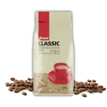 Kávé szemes Classic Espresso 1000 g Bravos