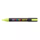 Dekormarker 1,8-2,5mm, Uni Posca PC-5M fluor sárga