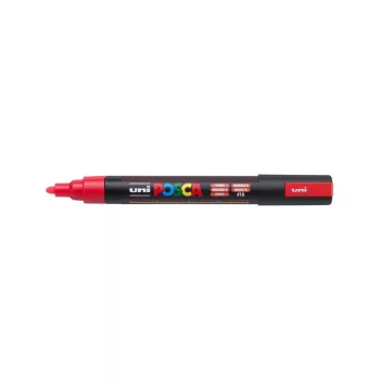 Dekormarker 1,8-2,5mm, Uni Posca PC-5M fluor piros