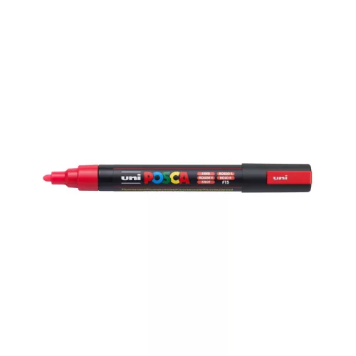 Dekormarker 1,8-2,5mm, Uni Posca PC-5M fluor piros