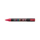 Dekormarker 1,8-2,5mm, Uni Posca PC-5M fluor piros
