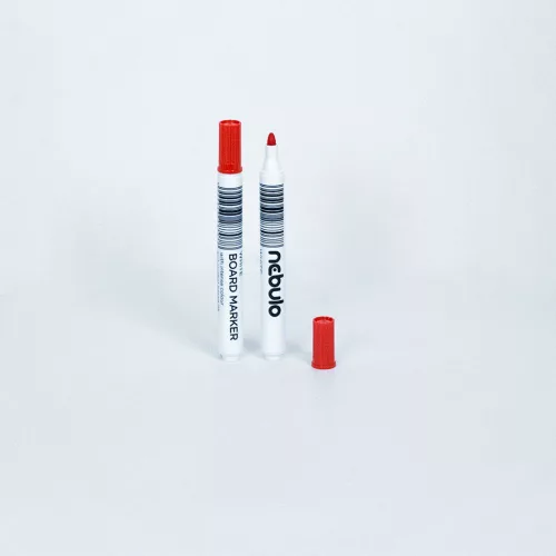Táblamarker 2-3mm, kúpos Nebulo piros 