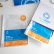 Genotherm lefűzhető, A4, 50 micron narancsos Bluering® 25 db/csomag,