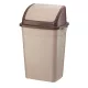Szemetes kuka billenő fedéllel műanyag 50 literes barna UP122P