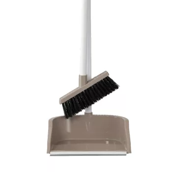 Szemetes lapát műanyag álló + partvis UP755 kék