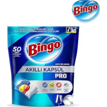 Mosogatógép tabletta 50 db/doboz Bingo