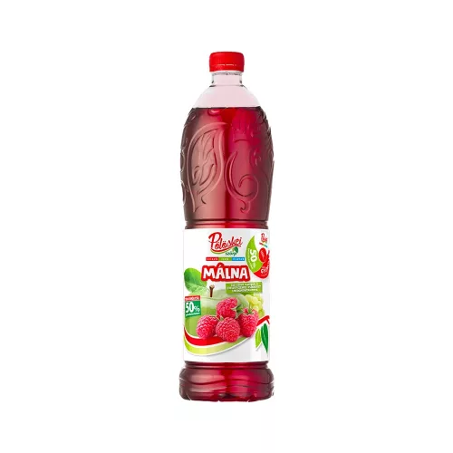 Gyümölcsszörp 1l, málna Pölöskei
