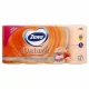 Toalettpapír 3 rétegű 150 lap/tekercs 8 tekercs/csomag Zewa Cashmere Peach