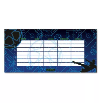 Órarend egylapos fiús, Ars Una CHAMPS 25db/csomag