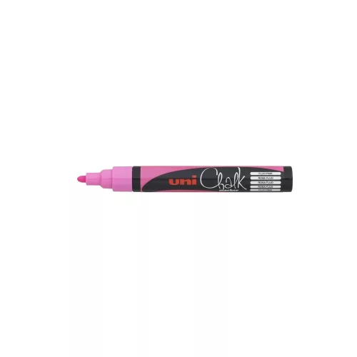 Krétamarker folyékony 1,8-2,5mm, Uni-Posca PWE-5M fluor rózsaszín