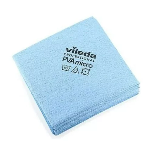 Törlőkendő mikroszálas 35 x 38 cm Vileda PVA_143585 kék