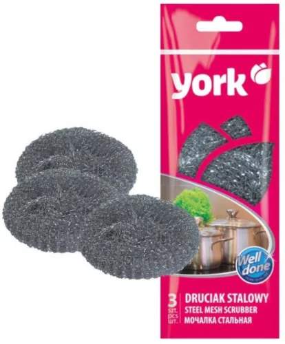 Fémsúroló dörzsi 3 db/cs_York