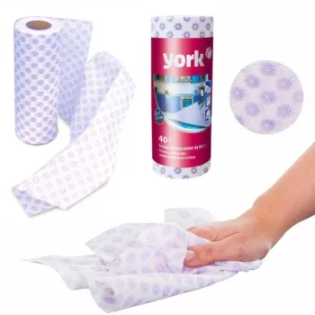 Általános tekercses törlőkendő 40 db _York