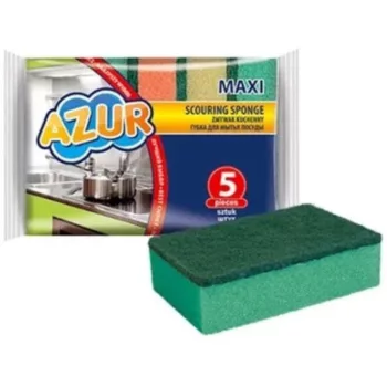 Mosogatószivacs 5 db/csomag Azur Maxi_York