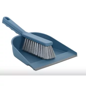 Szemetes lapát-kefe szett_York_kék