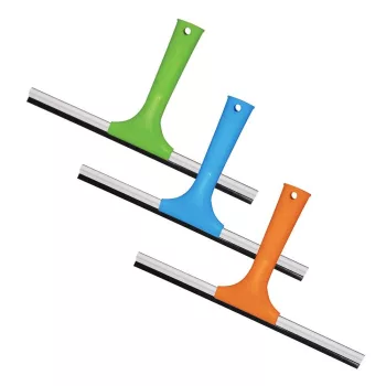 Ablaklehúzó rozsdamentes él 30 cm műanyag nyéllel