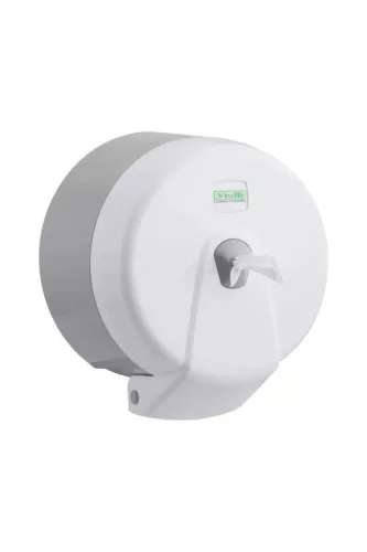Adagoló toalettpapírhoz feedpoint/laponkénti műanyag MINI K3 Vialli fehér
