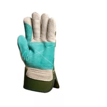   Védőkesztyű marhahasíték tenyér 10-es méret EP 154 zöld