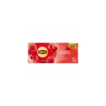 Gyümölcstea 20x1,6 g Lipton málna-vörösáfonya