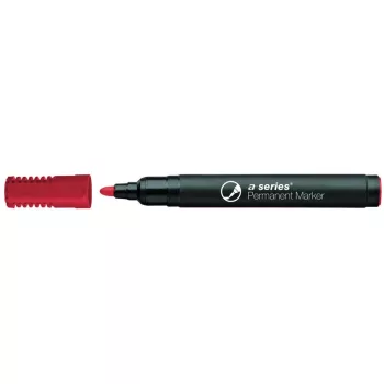 Alkoholos marker 3mm, kerek végű A-series piros