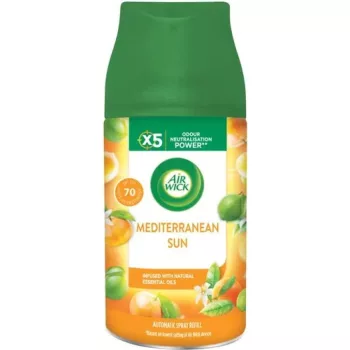   Légfrissítő spray utántöltő 250 ml AirWick Freshmatic Mediterrán Summer/Nyári Hangulat