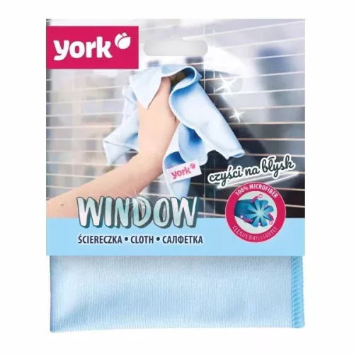 Ablaktörlőkendő mikroszállal 1 db/csomag York_026150